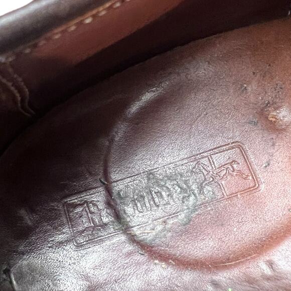 ALDEN Mens 10.5 B Shell Cordovan Hampton Last Oxford Dress Shoe Cap Toe - Picture 4 of 8